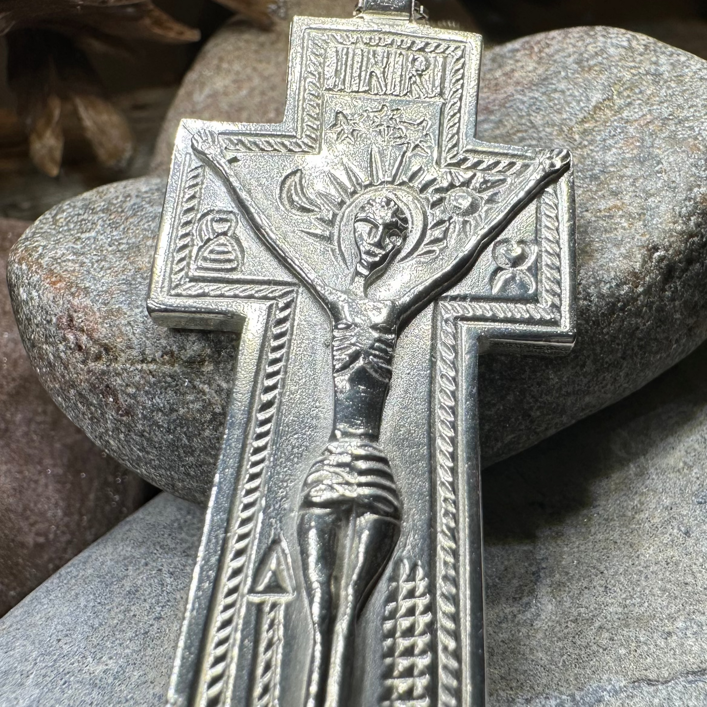 Artisan Irish Penal Crucifix Cross Necklace - Made in Ireland