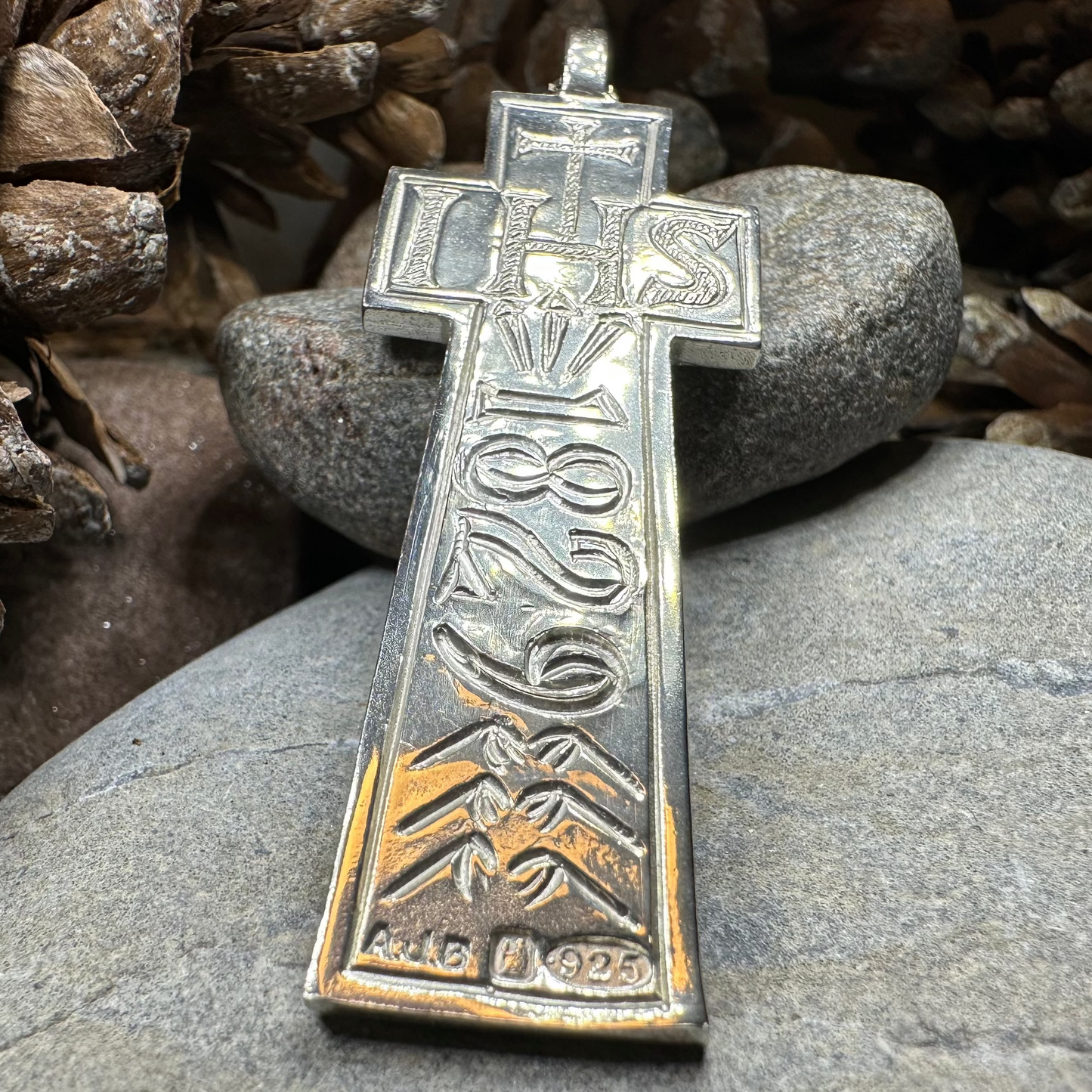 Artisan Irish Penal Crucifix Cross Necklace - Made in Ireland