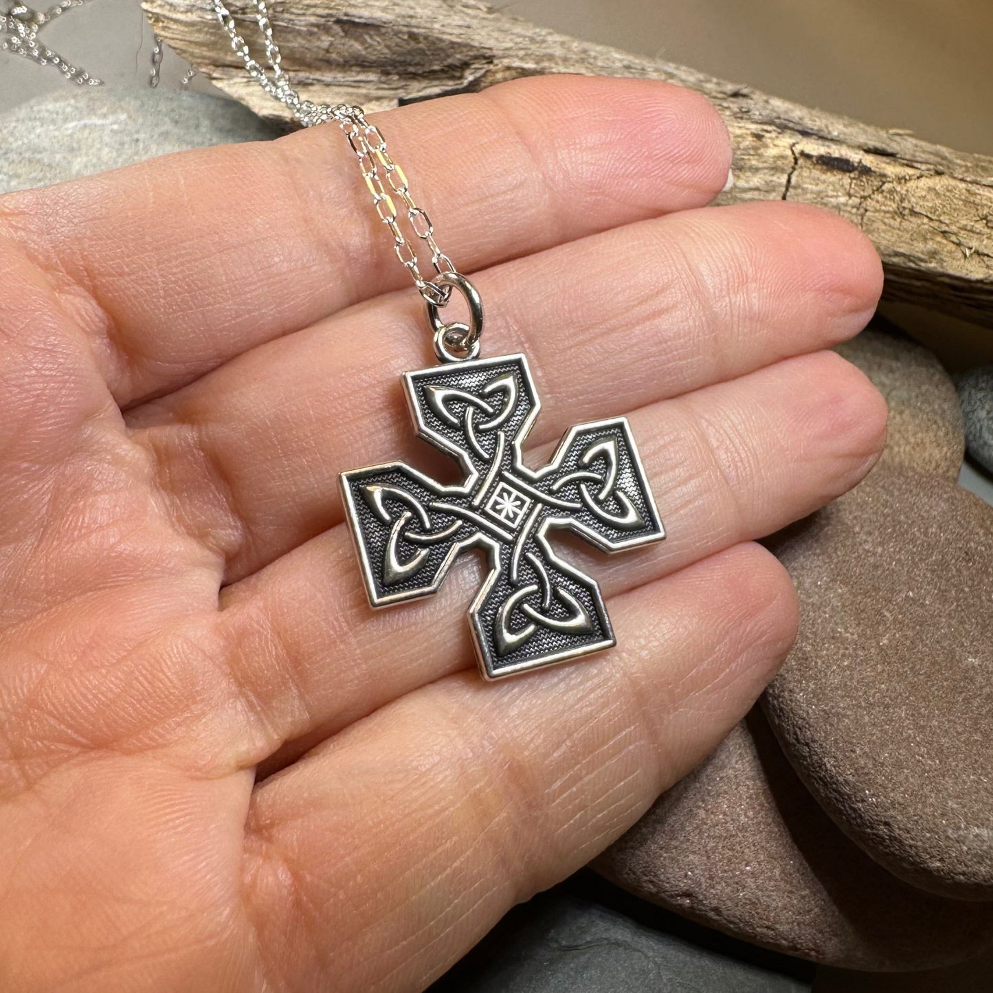 Ahenny Celtic High Cross Necklace