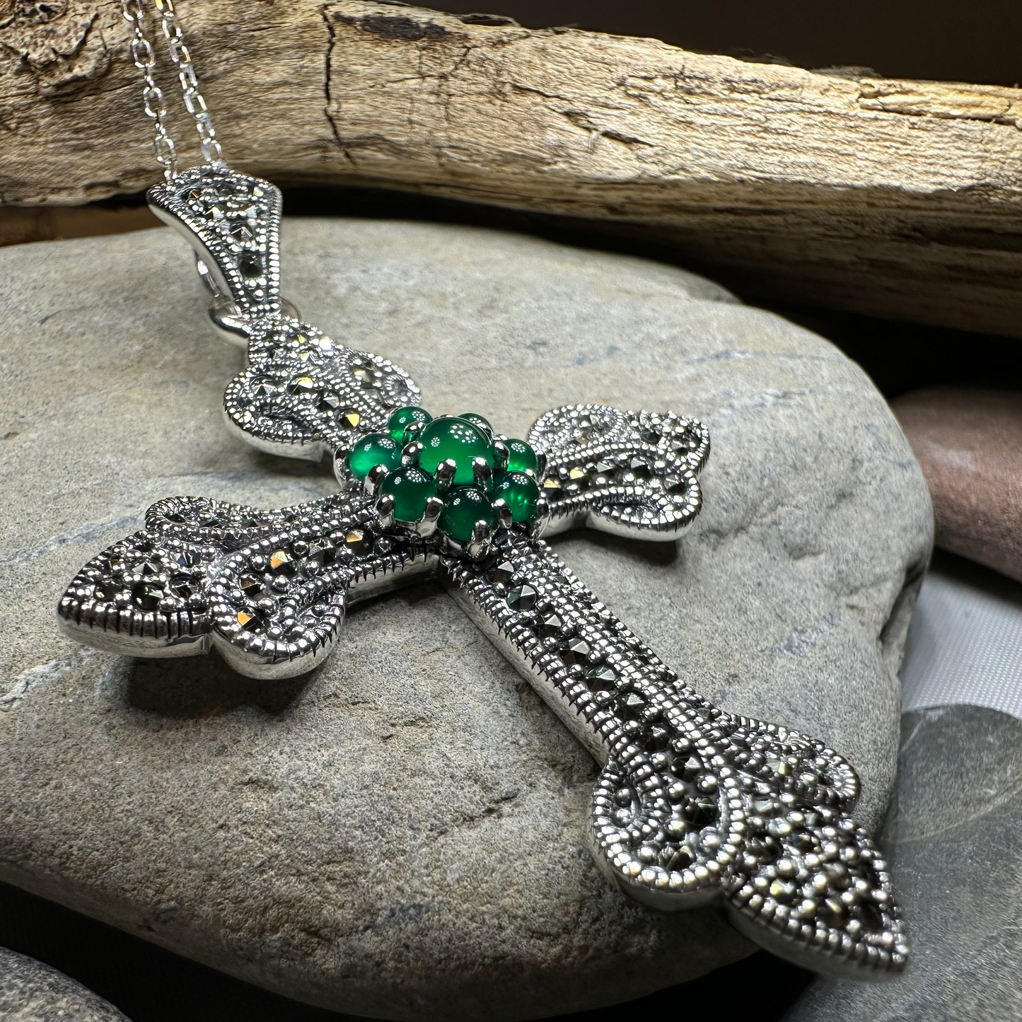 Fineen Medieval Celtic Cross Necklace