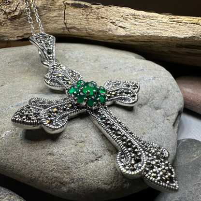 Fineen Medieval Celtic Cross Necklace