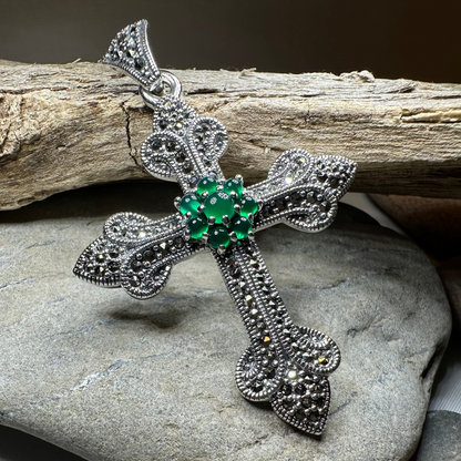 Fineen Medieval Celtic Cross Necklace