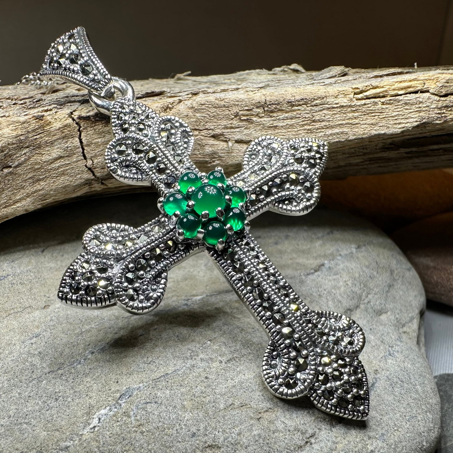 Fineen Medieval Celtic Cross Necklace