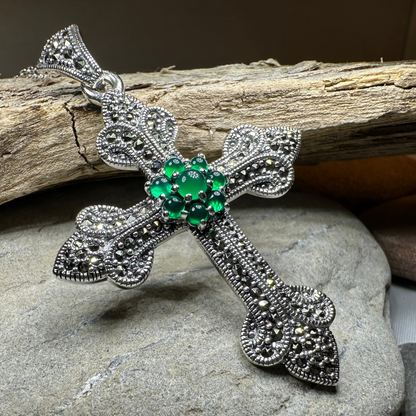 Fineen Medieval Celtic Cross Necklace