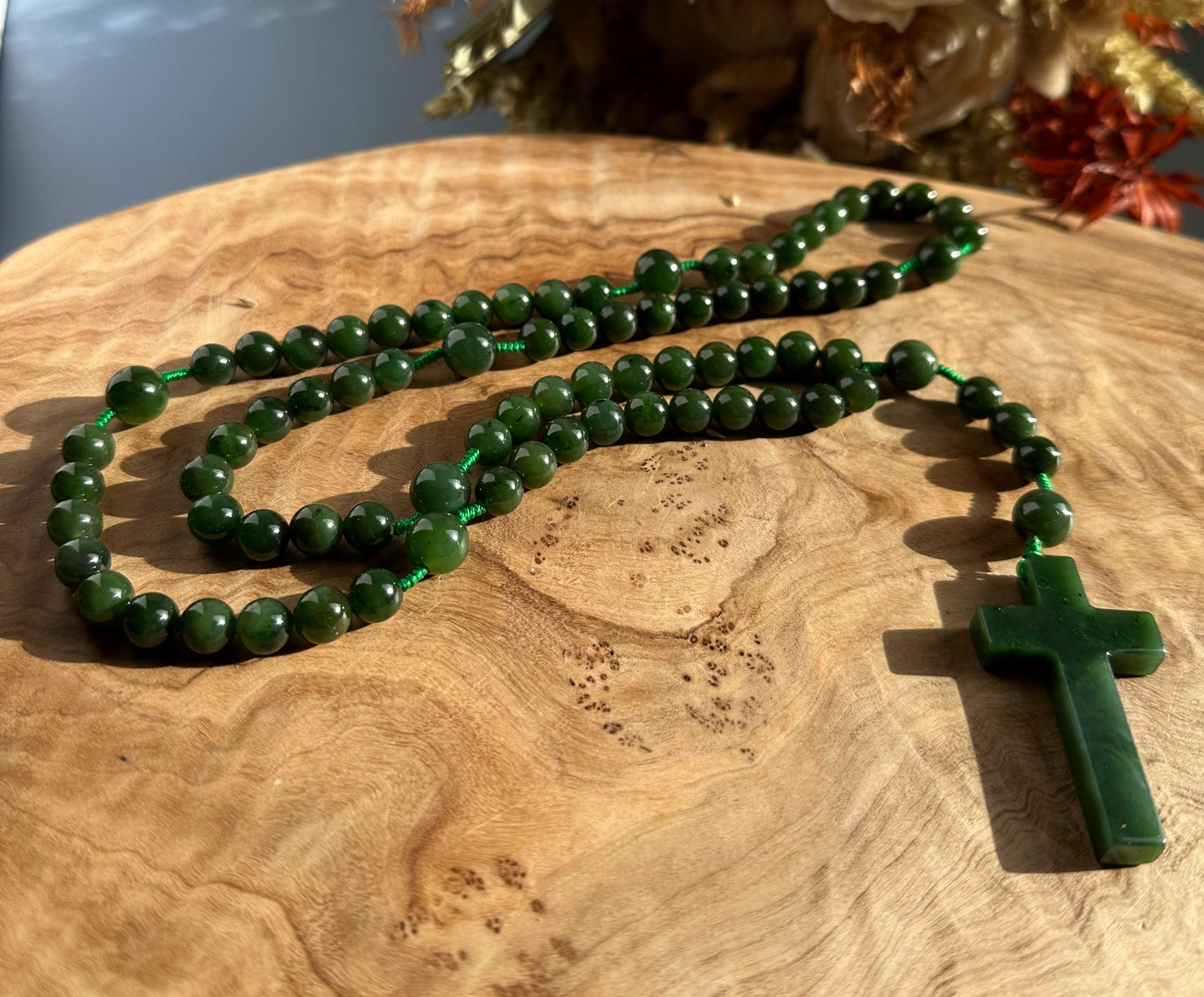 Jade Rosary Beads