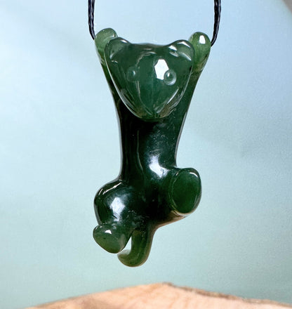Jade Cat Pendant