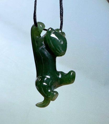 Jade Cat Pendant