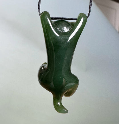Jade Cat Pendant