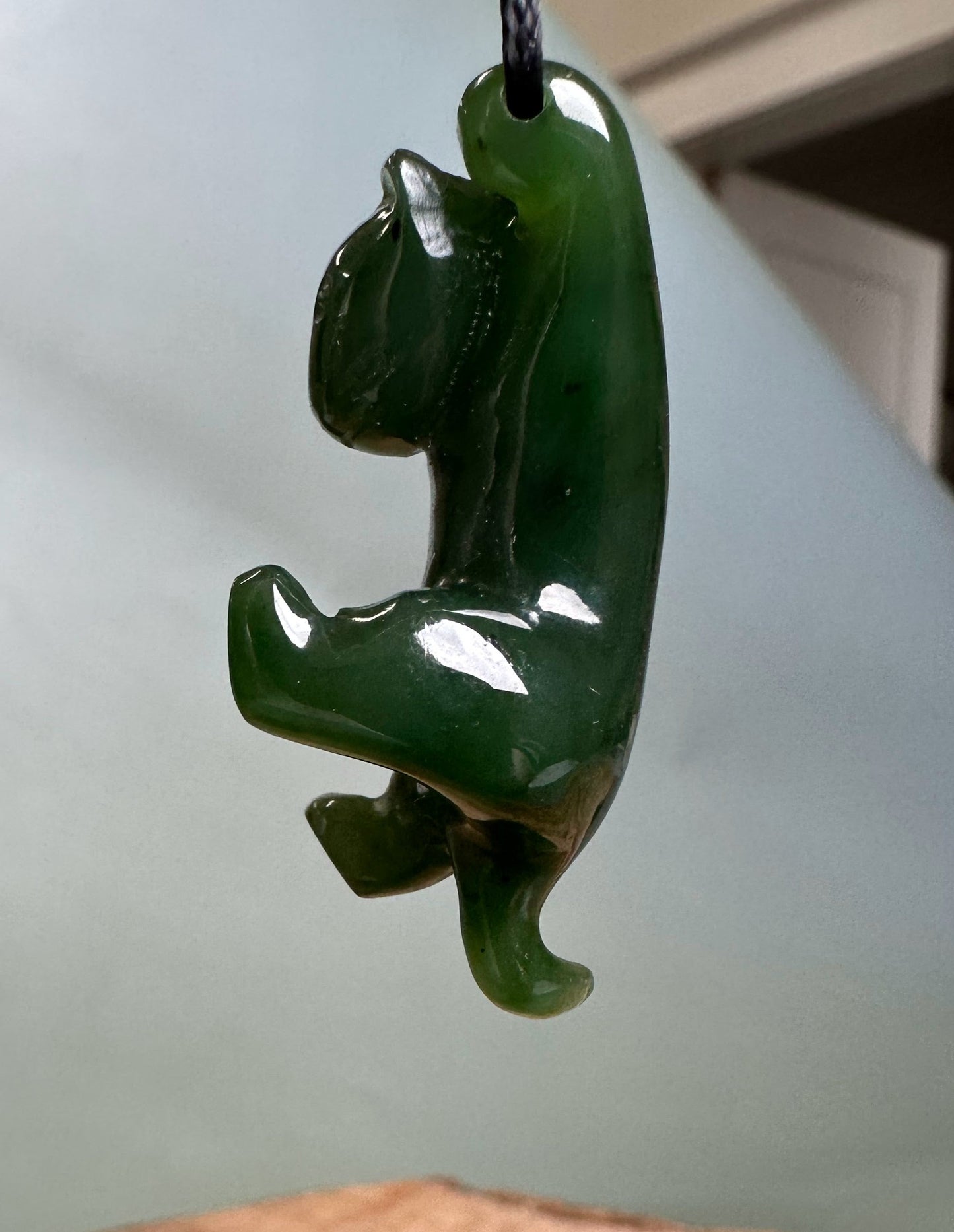 Jade Cat Pendant