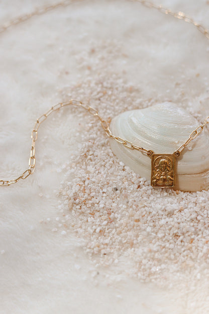 Paperclip Scapular - Gold Vermeil