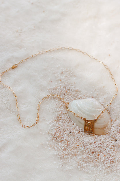 Paperclip Scapular - Gold Vermeil