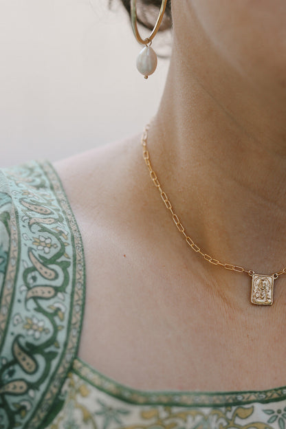 Paperclip Scapular - Gold Vermeil