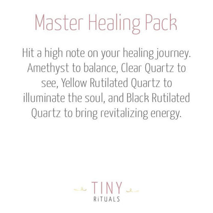 Master Healing Pack Bracelet Set