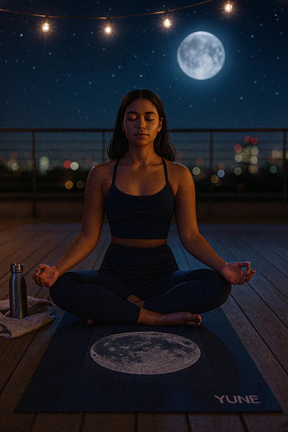 Alpha Centurion Yoga Mat – Non-Slip Grip, Cushioned Support & Space-Inspired Design
