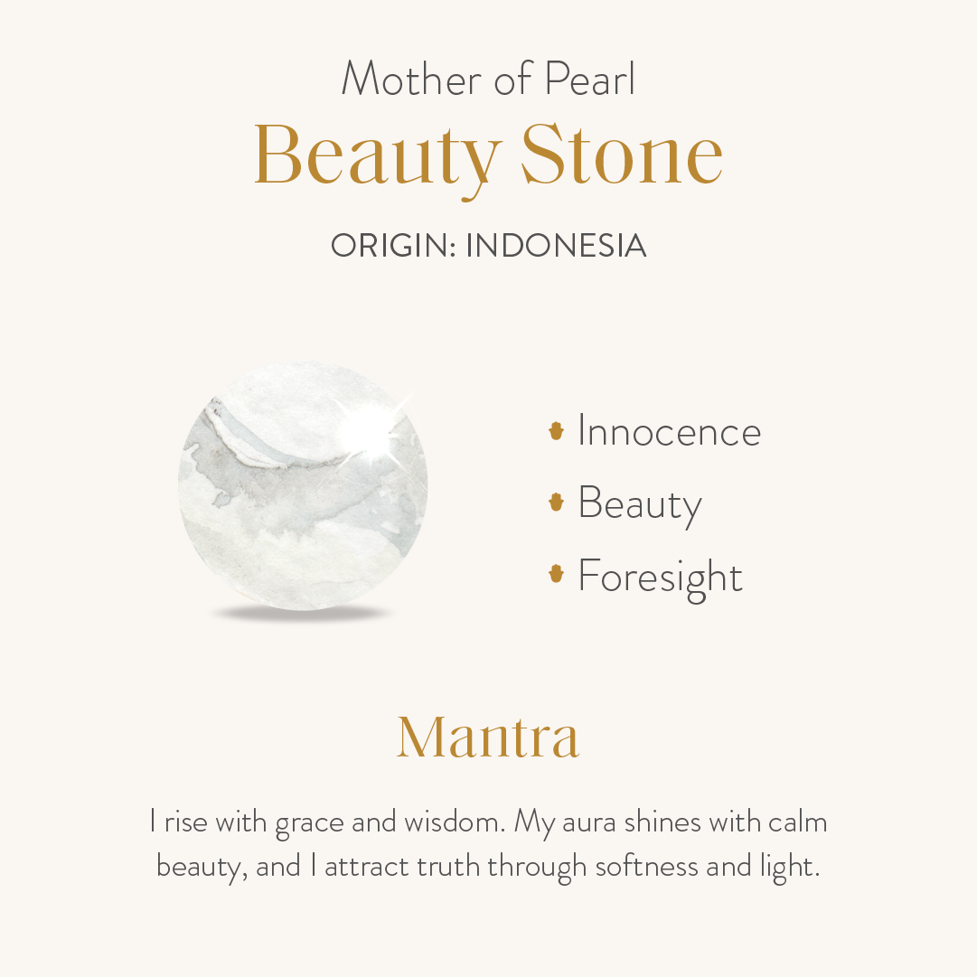 Spiritual Balance Pearl & Mother of Pearl Butterfly Gold Bracelet