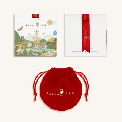 Faithful Abundance Cross Mother of Pearl Red String Bracelet