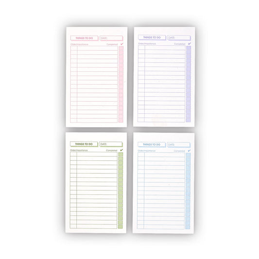 Soft Color 3 X 5 To-Do Cards (set of 100)