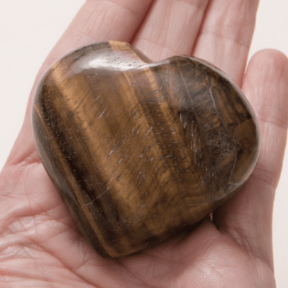 Tiger Eye Heart