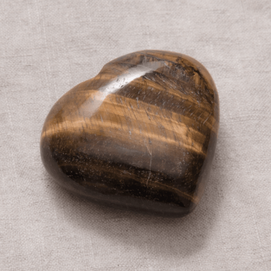 Tiger Eye Heart