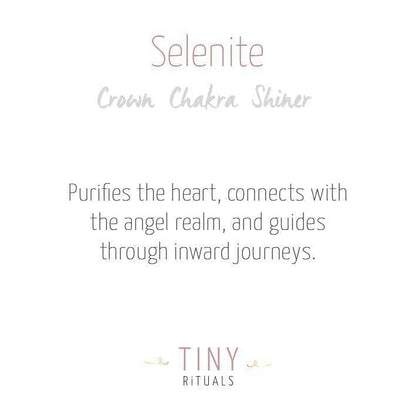 Selenite Heart