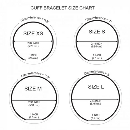 Sterling Silver Cuff Bracelet - Your Custom Wording