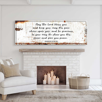 May The Lord Bless and Keep You - Numbers 6:24-26 - Wall Art