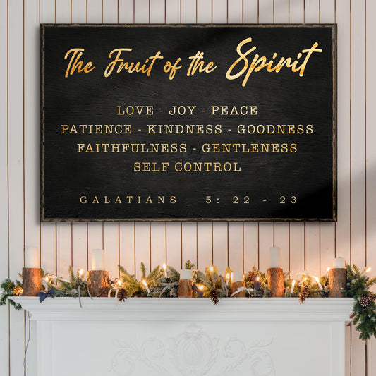 The Fruit Of The Spirit - Galatians 5:22-23 - Wall Art