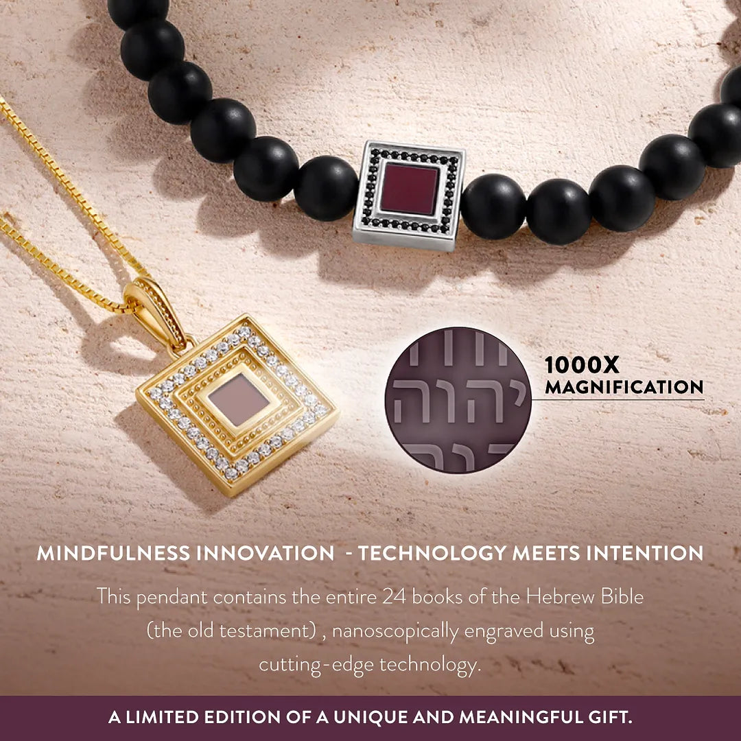 Eternal Brilliance Torah Nano Chip Necklace - Entire Hebrew Bible (Torah)