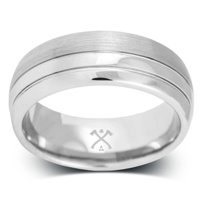 The Aviator - Men's Ring / Wedding Band - Tungsten
