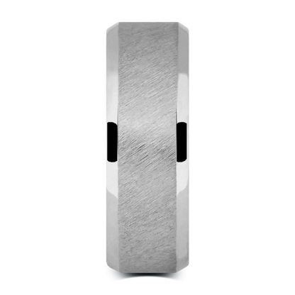 The Gandalf™️ - Men's Ring / Wedding Band - Titanium with Forged Carbon Fiber Sleeve