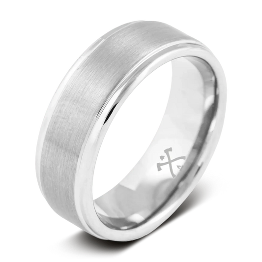 The Hero - Men's Ring / Wedding Band - Tungsten