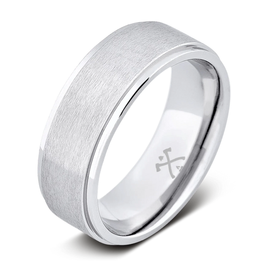 The Novelist - Men's Ring / Wedding Band - Cobalt Chrome