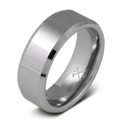 The Savant - Men's Ring / Wedding Band - Tungsten
