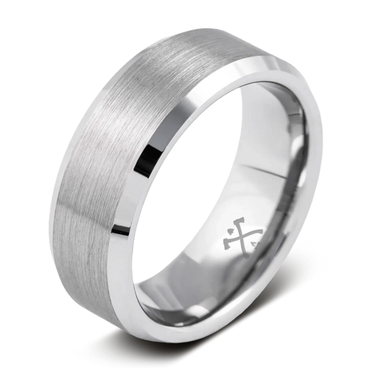 The Savant - Men's Ring / Wedding Band - Tungsten