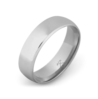 The Scholar - Men's Ring / Wedding Band - Tungsten