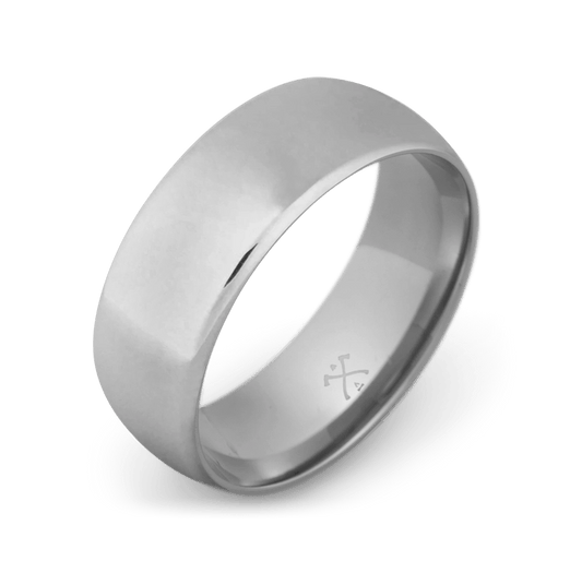 The Scholar - Men's Ring / Wedding Band - Tungsten