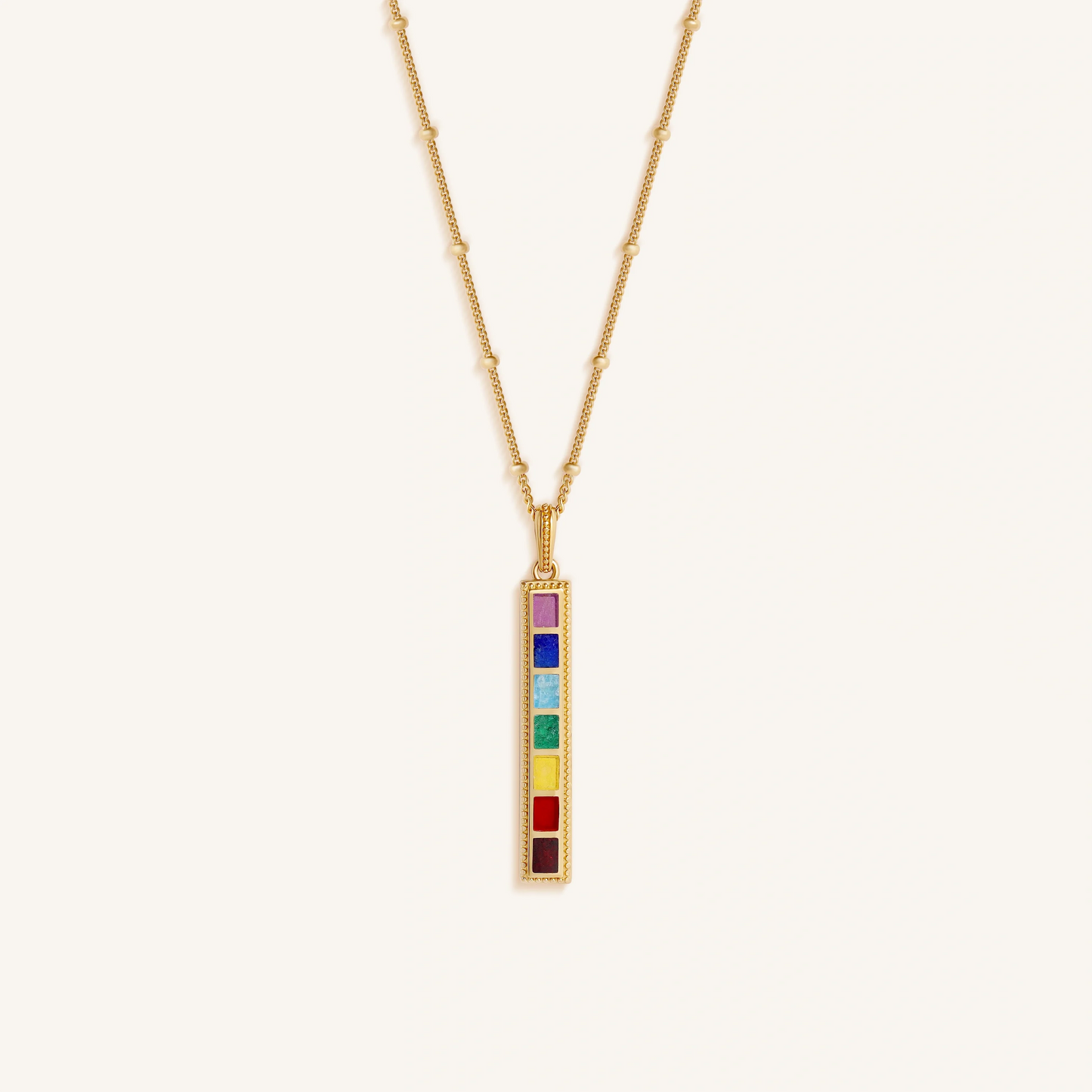Sacred Flow – Seven Chakra Energy Necklace