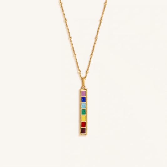 Sacred Flow – Seven Chakra Energy Necklace