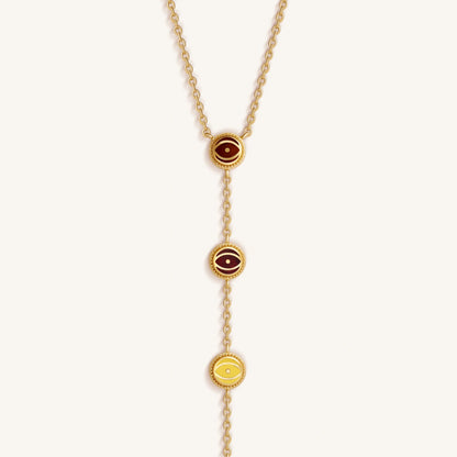 Ethereal Balance – Seven Chakra Harmony Necklace