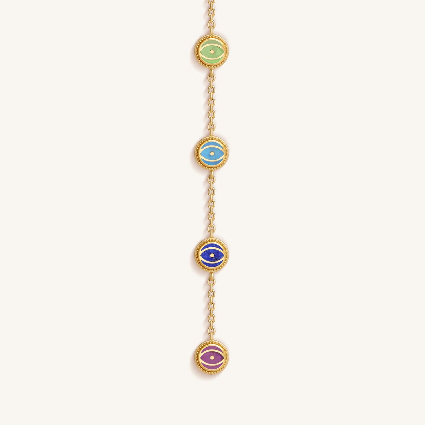 Ethereal Balance – Seven Chakra Harmony Necklace
