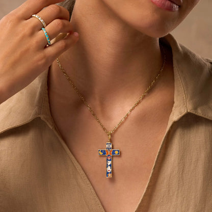 Infinite Trust Cross Charm Necklace - Limited Edition
