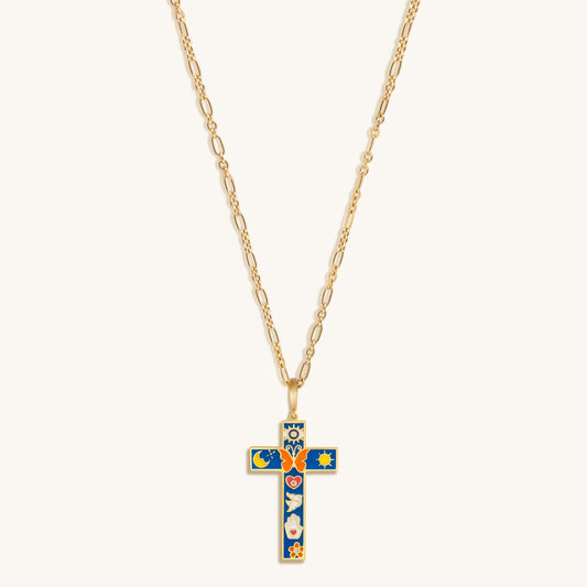 Infinite Trust Cross Charm Necklace - Limited Edition