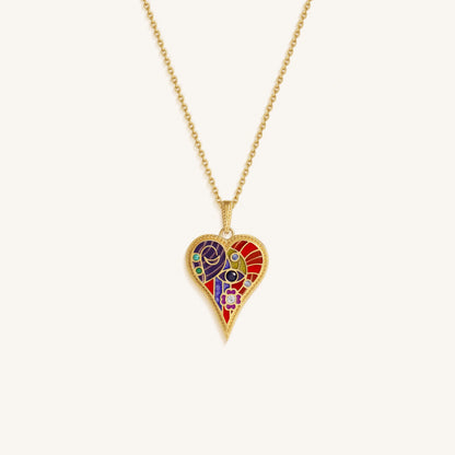 Verdant Grace Multi-Gemstone Necklace
