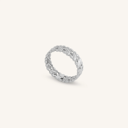 Flowing Harmony Sterling Silver Band Ring