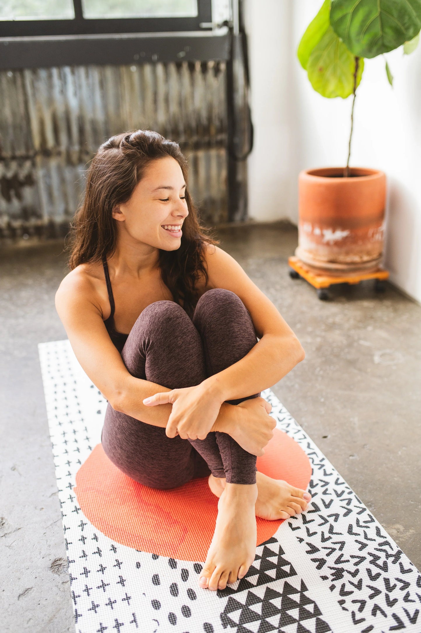 Bowie Yoga Mat — Lightning Flow, Zero-Slip Grip (Amped Cushioning)