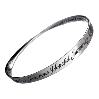 A to Z of Inspiration Mobius Bracelet