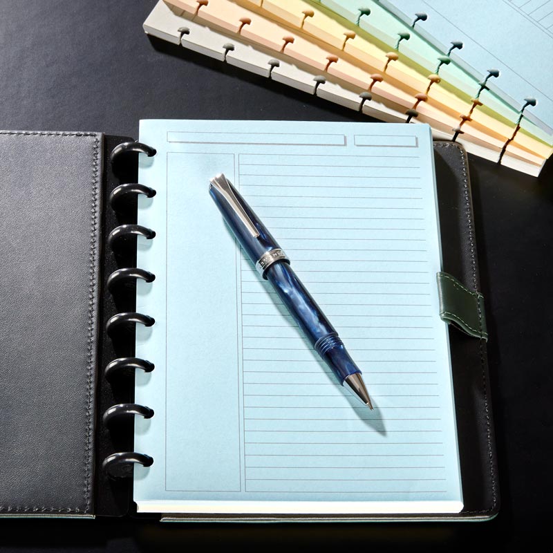 Circa Multicolored 1/4" Ruled Discbound Refill (300 sheets)