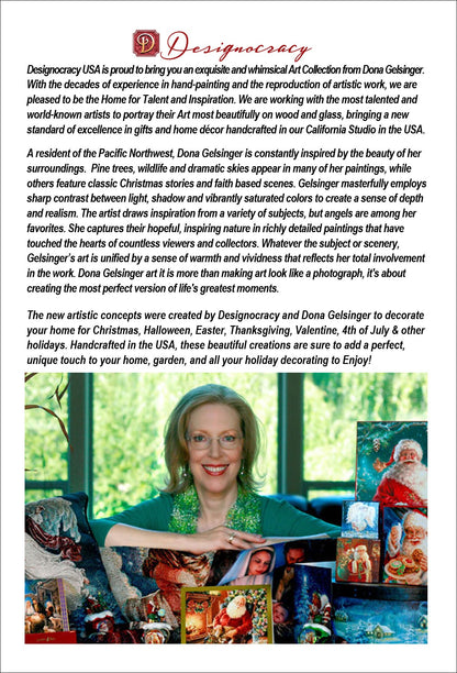 Angel in The Arch - Glass Ornament - Limited Edition