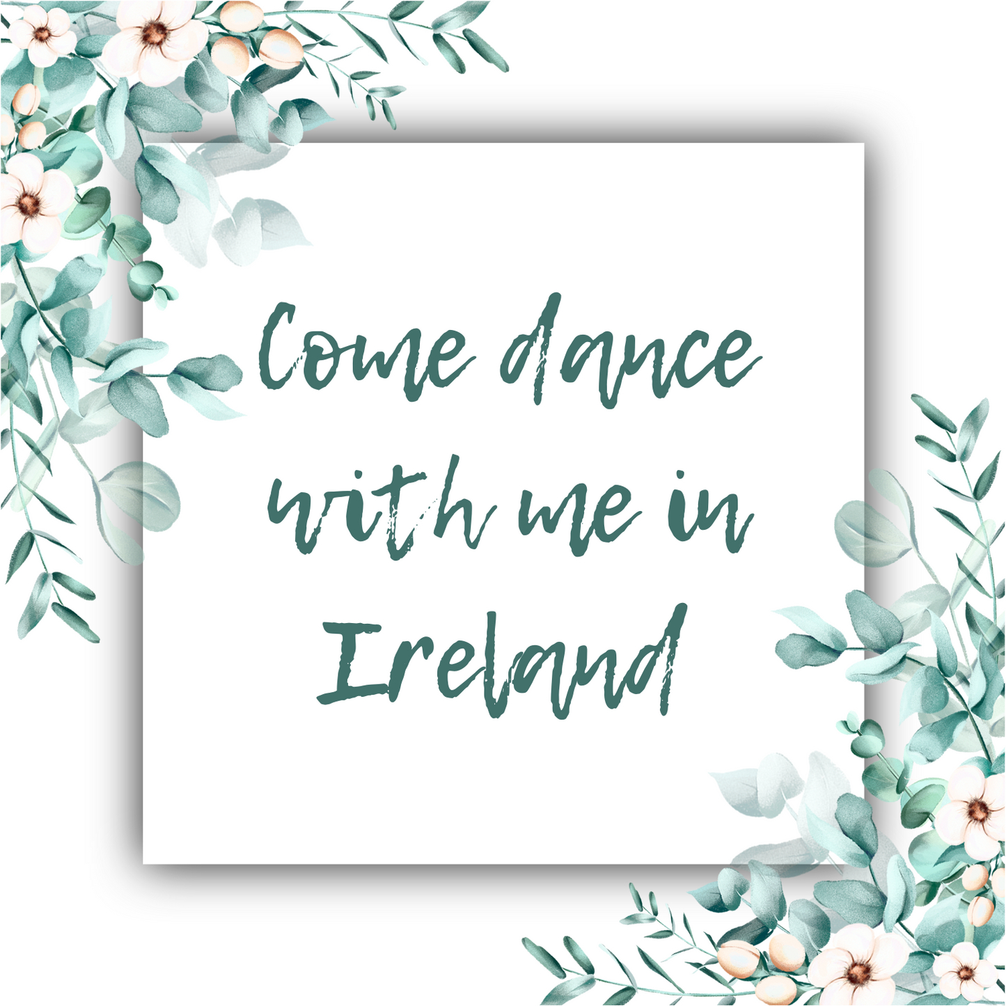 Come Dance with Me In Ireland (WB Yeats) - Mobius Necklace