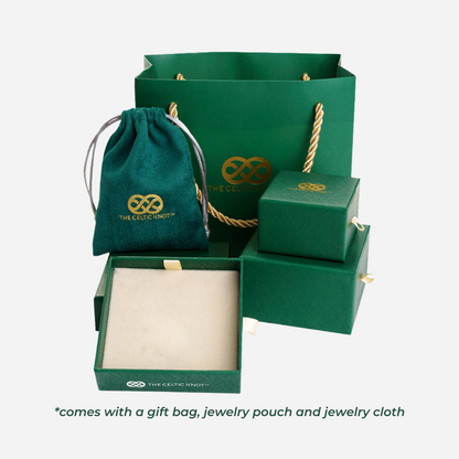 Celtic Tree of Life™ 18K Yellow Gold Diamond Earrings